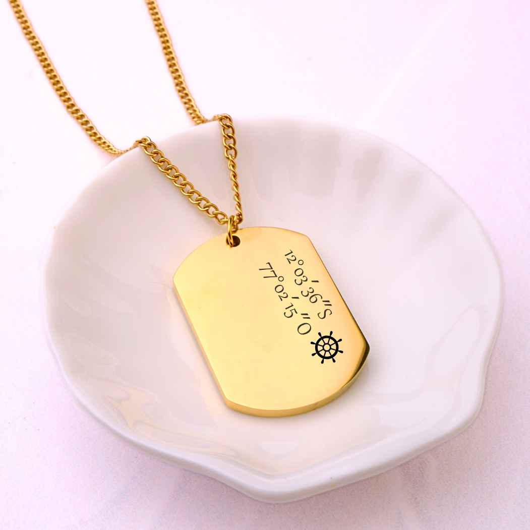 Collar Alexis - Gold - Personalizado