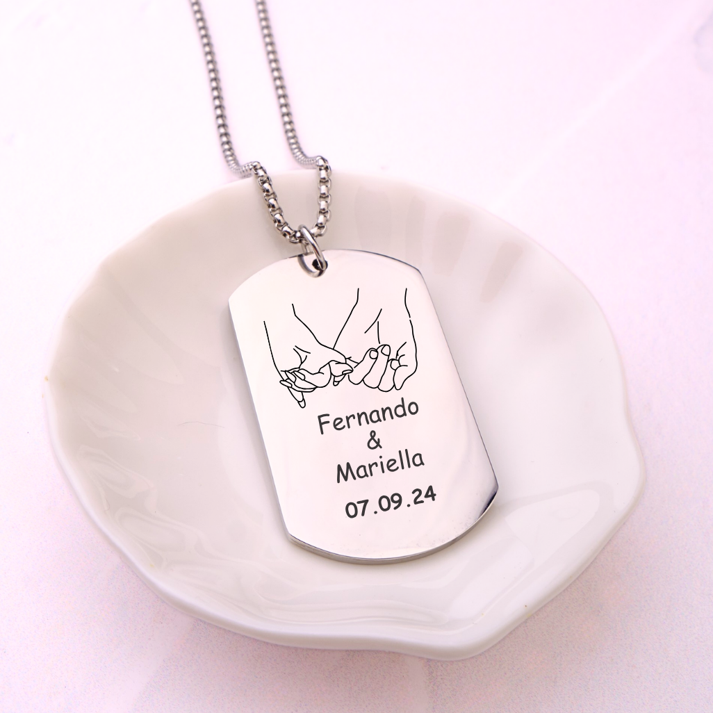 Collar Zeus - Silver - Personalizado