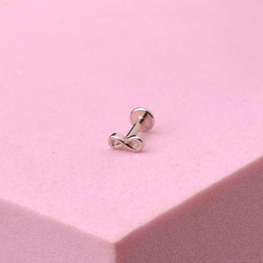 Piercing Infinito - Silver - 2.5x5mm