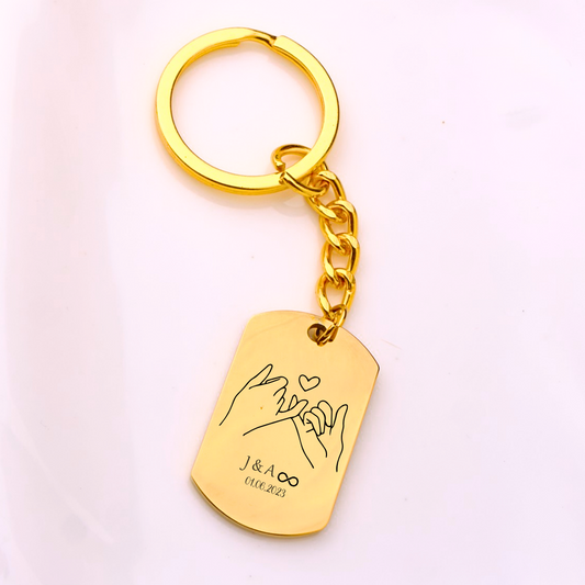 Llavero Casius - Gold - Personalizado
