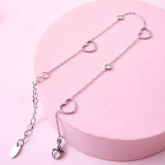 Tobillera Maxine - Silver