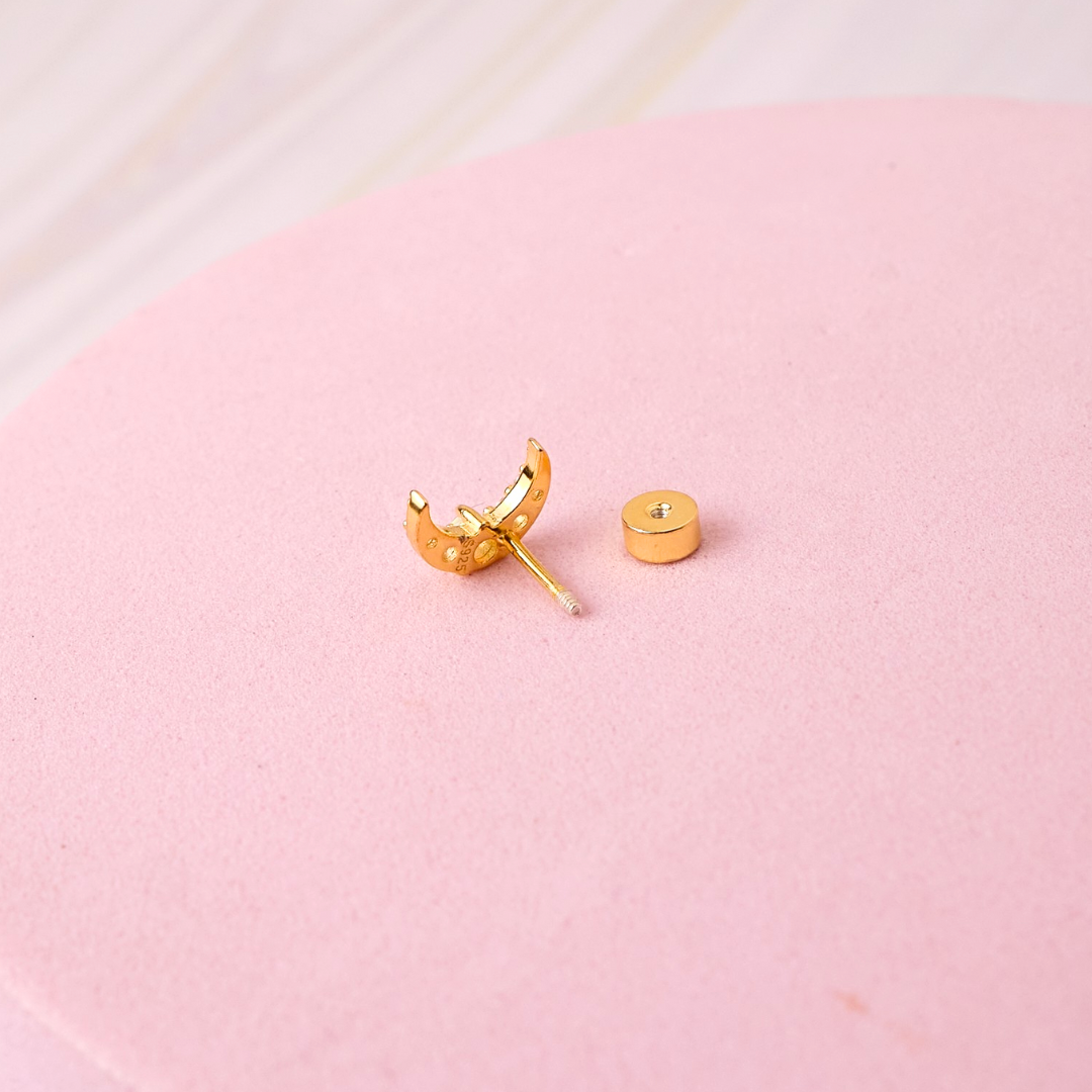 Piercing Luna - Ópalo - Gold - 8x7mm