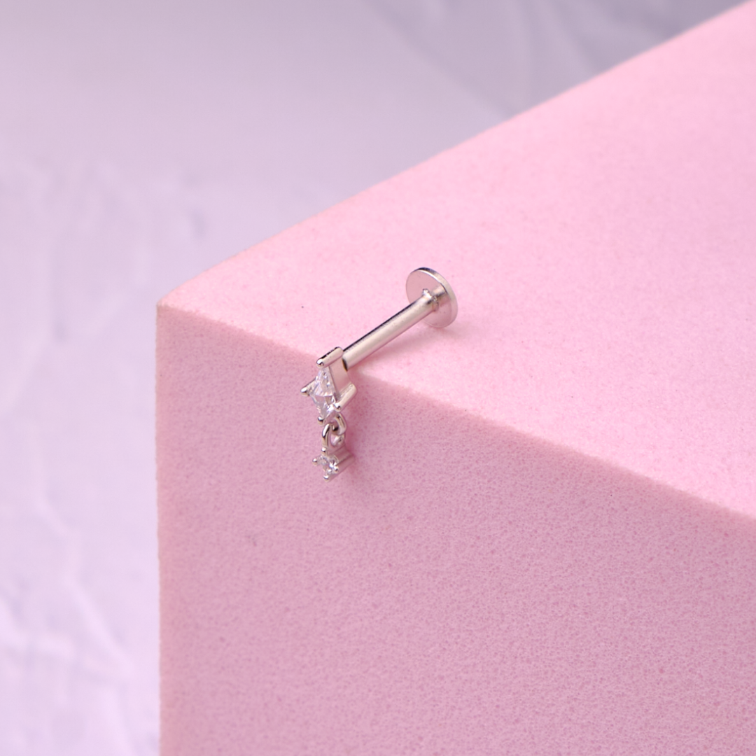 Piercing Jessie - Silver - 3x9mm