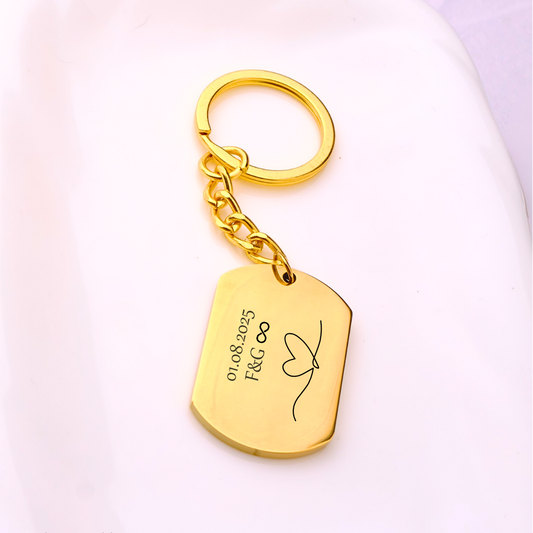 Llavero Alexis - Gold - Personalizado