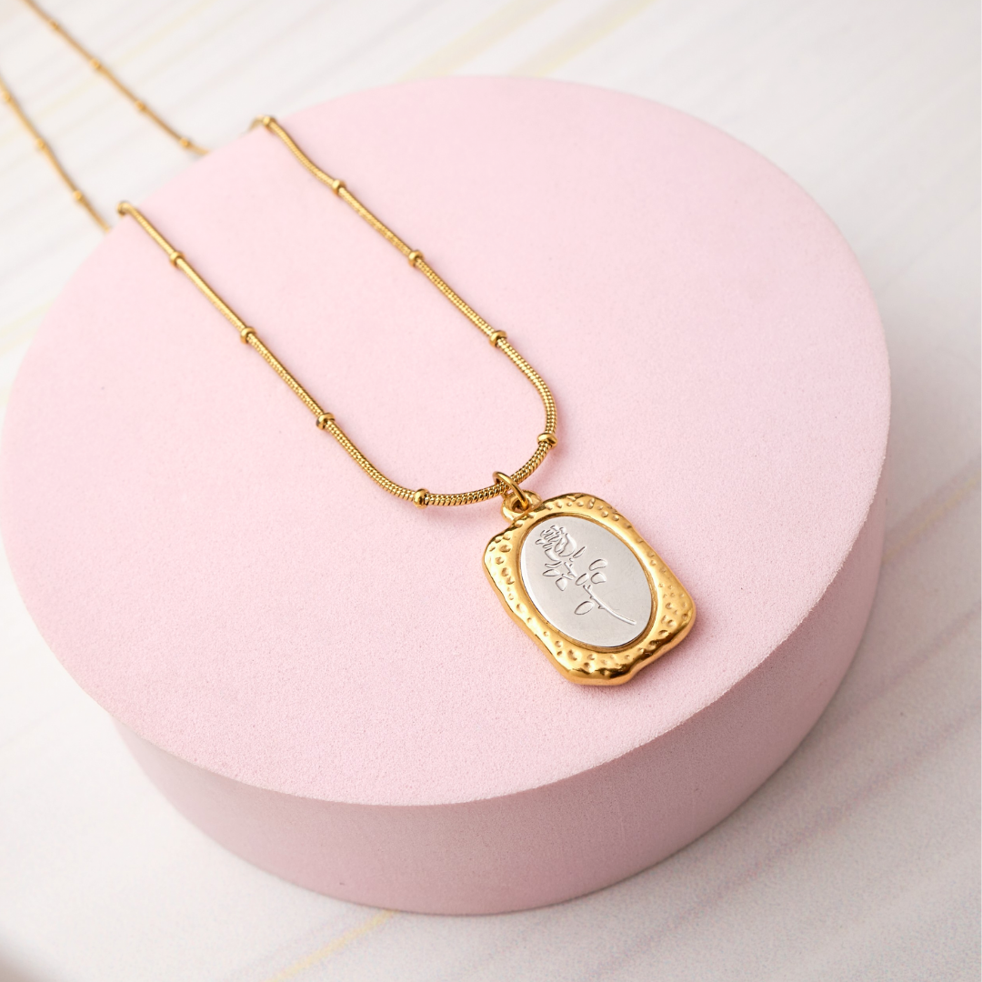 Collar Rosa - Gold