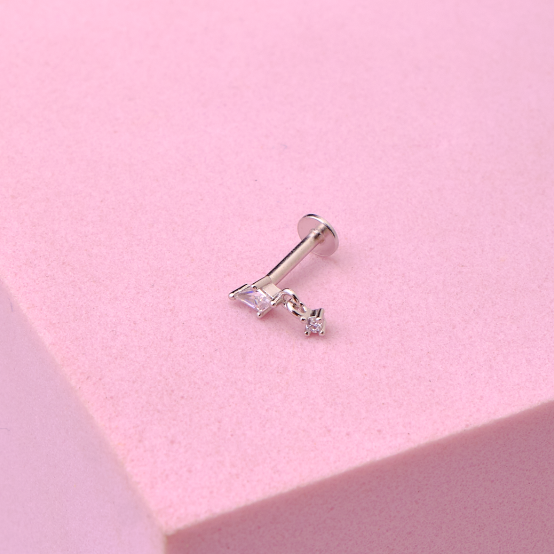 Piercing Jessie - Silver - 3x9mm