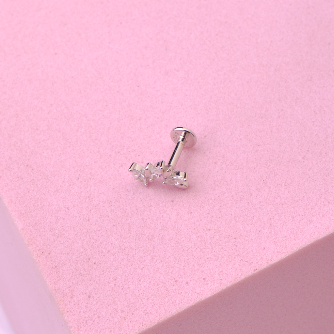 Piercing Heidi - Silver - 5x8mm