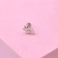 Piercing Heidi - Silver - 5x8mm