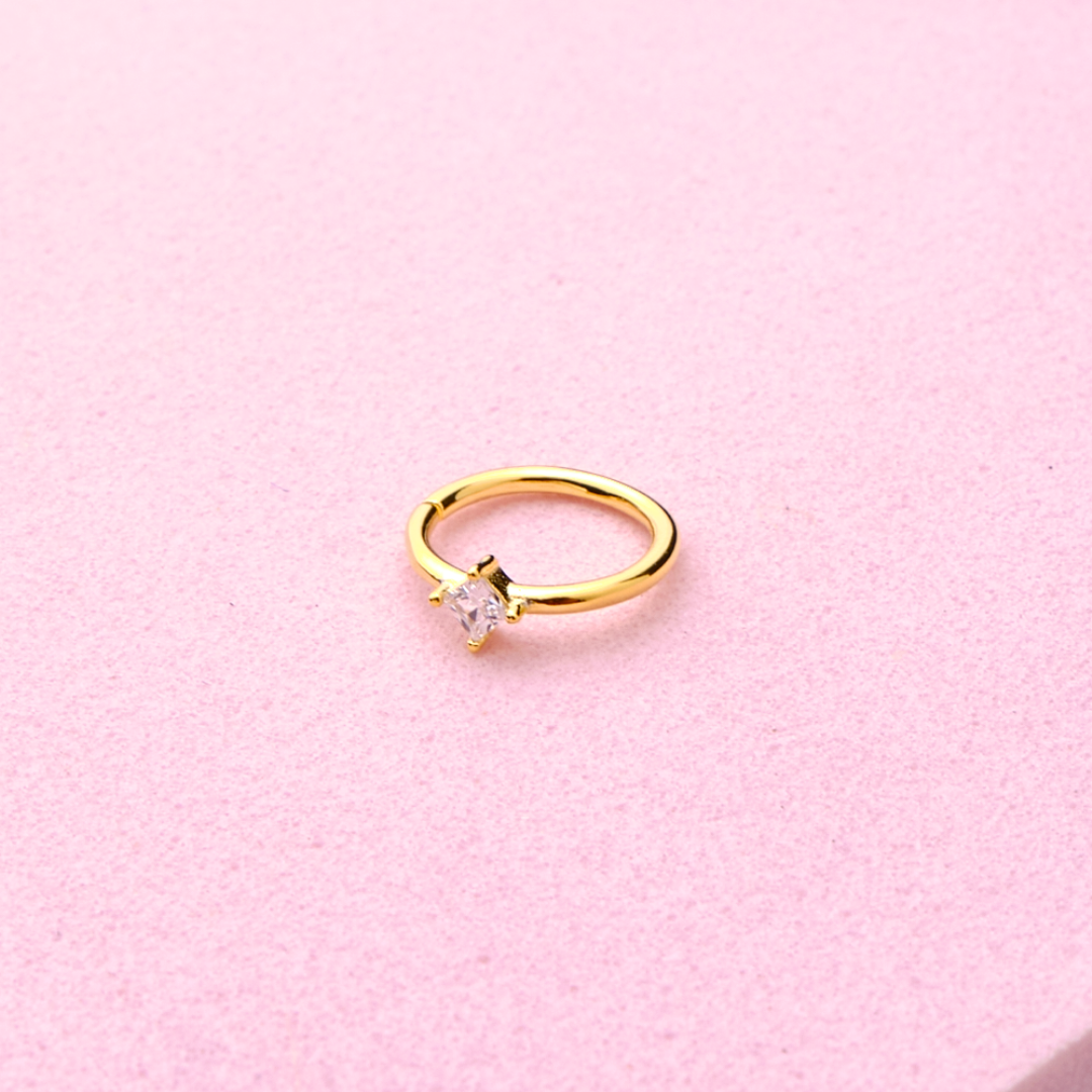 Piercing Silvia - Gold - Nostril - 8mm