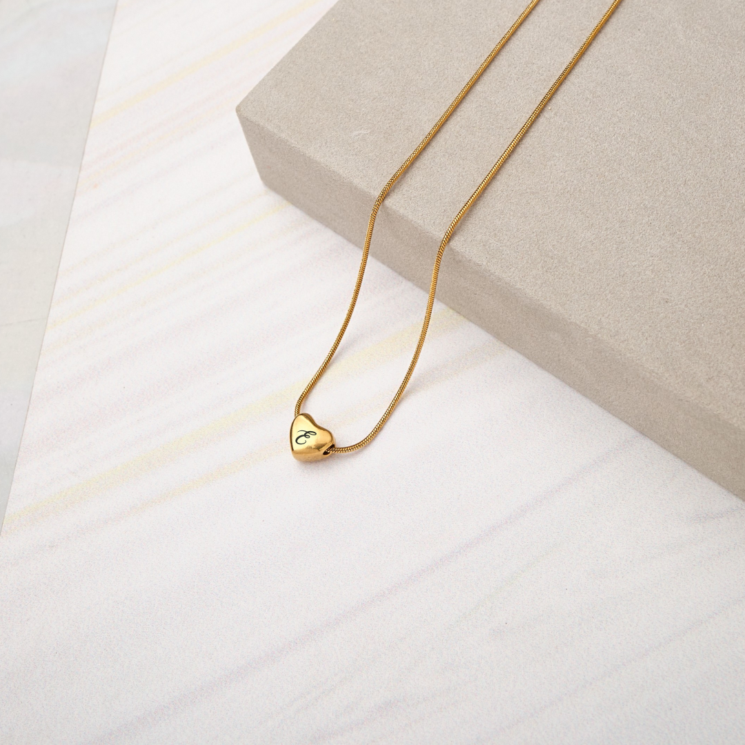 Collar Valentina - Gold - Personalizado