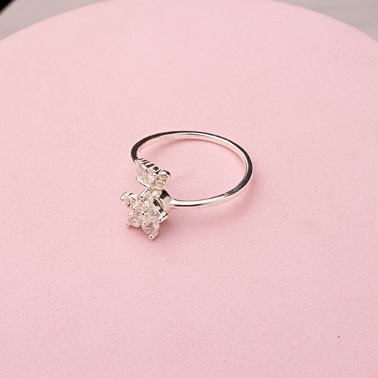Anillo Jazmín - Silver - Antiestres
