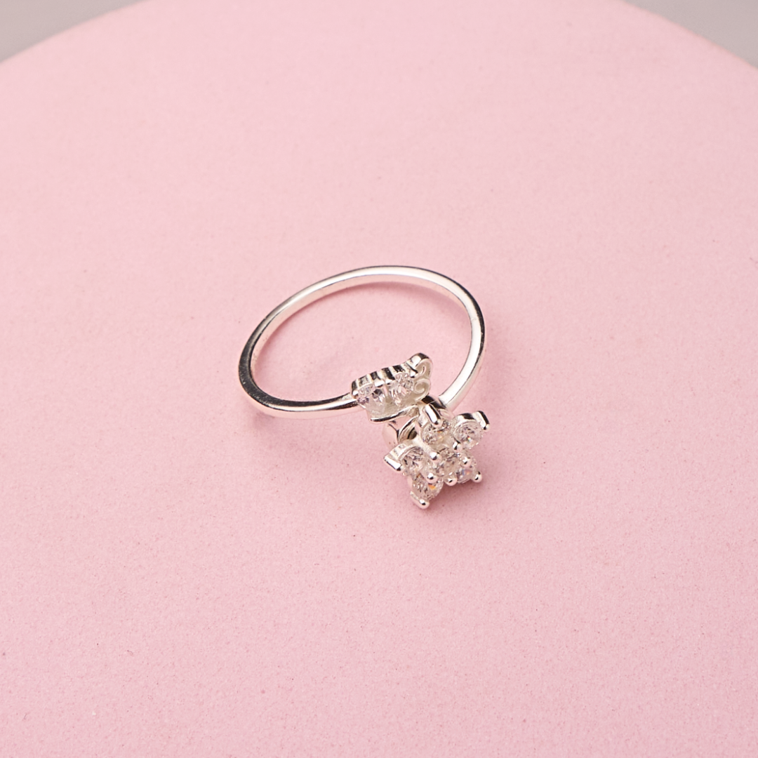 Anillo Jazmín - Silver - Antiestres
