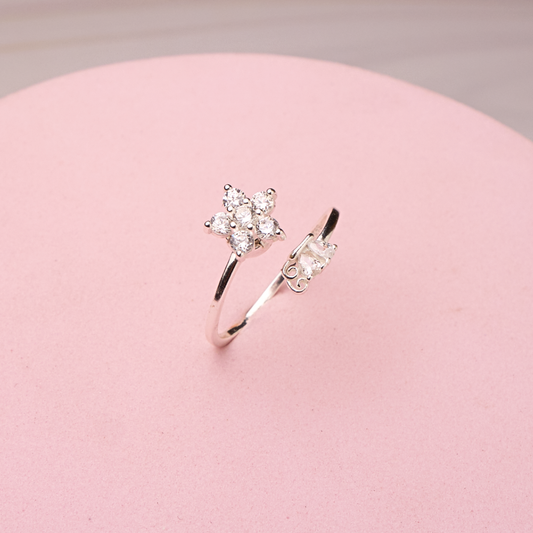 Anillo Jazmín - Silver - Antiestres