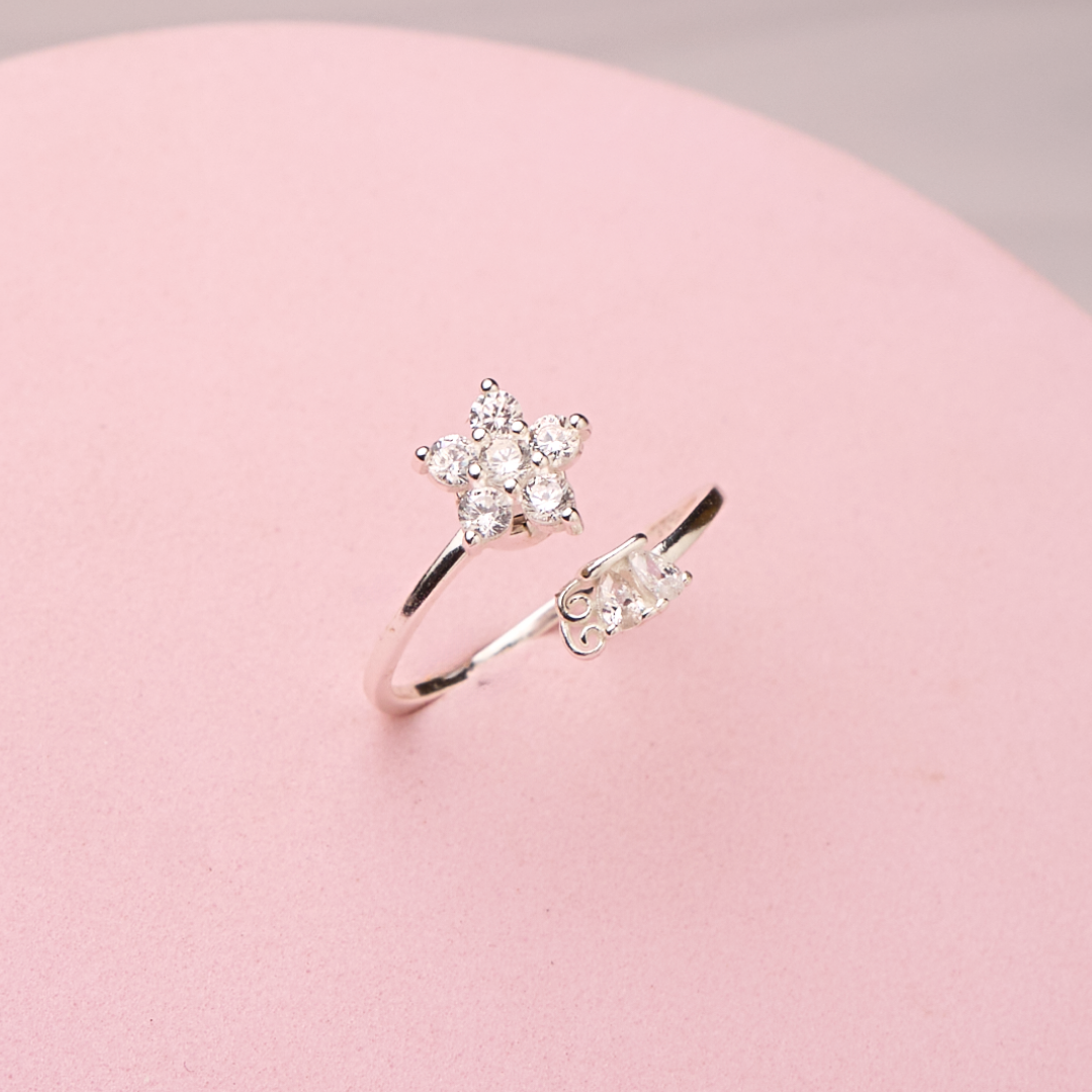 Anillo Jazmín - Silver - Antiestres