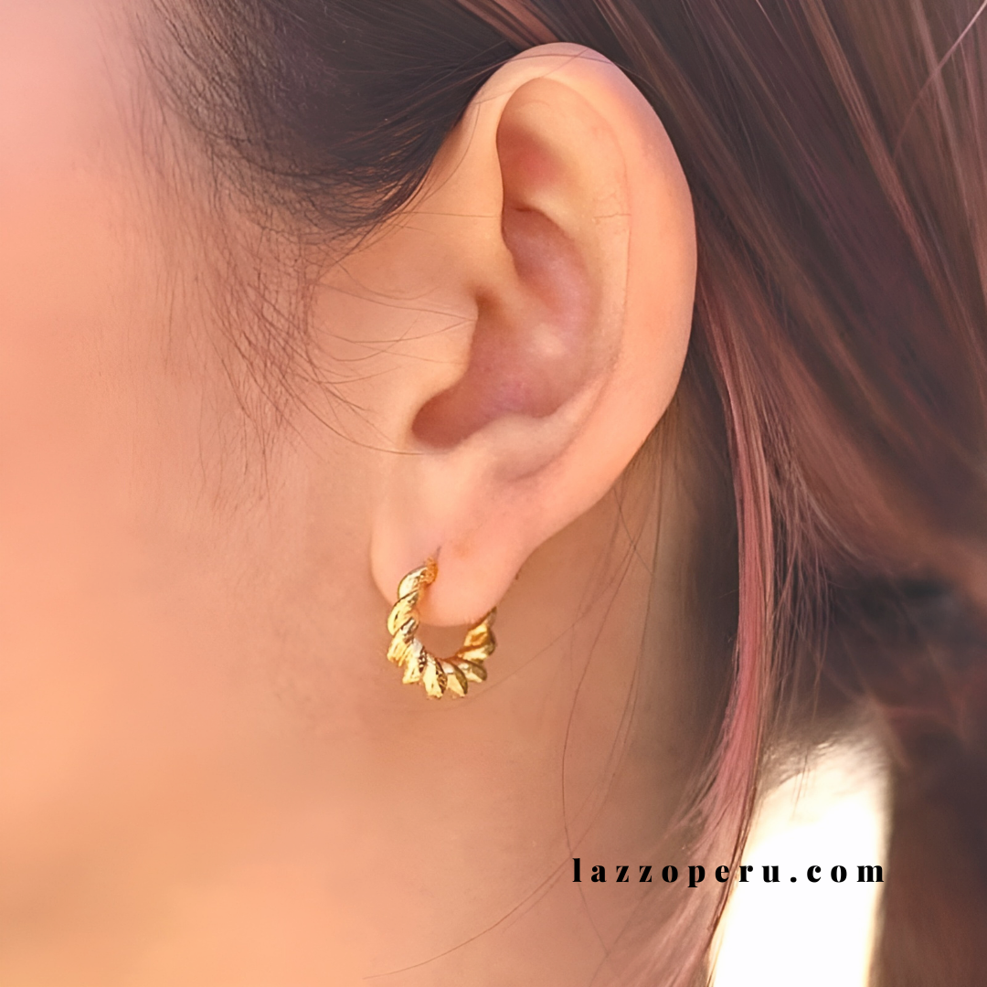 Argollas Cala - Gold - 9mm