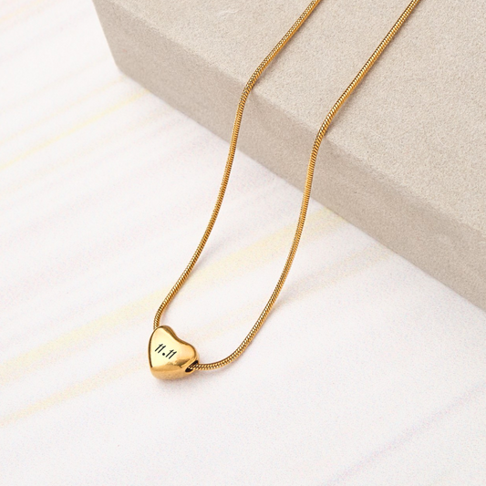 Collar Valentina - Gold - Personalizado