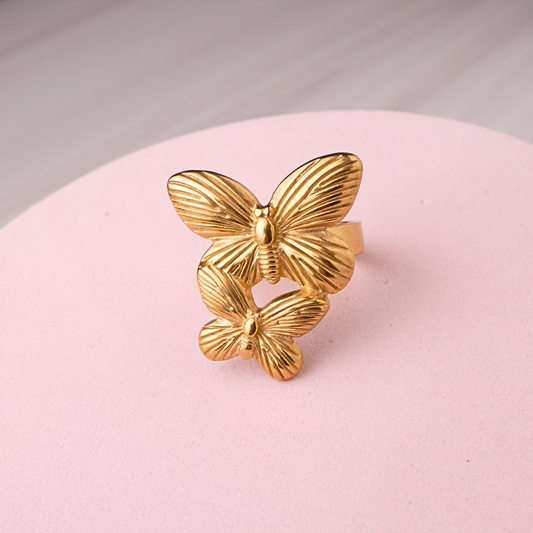 Anillo Mariposas - Gold