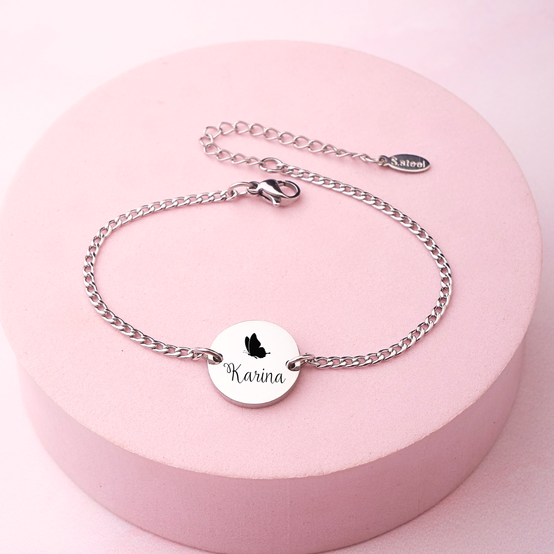 Pulsera Dannae - Silver - Personalizada