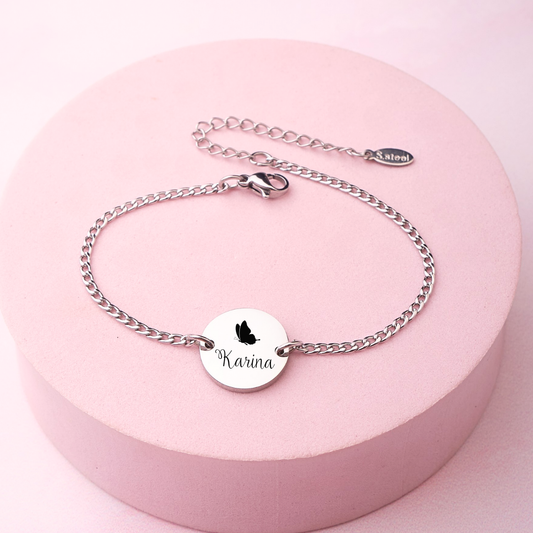 Pulsera Dannae - Silver - Personalizada
