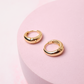 Argollas Aisha- Gold - 10mm