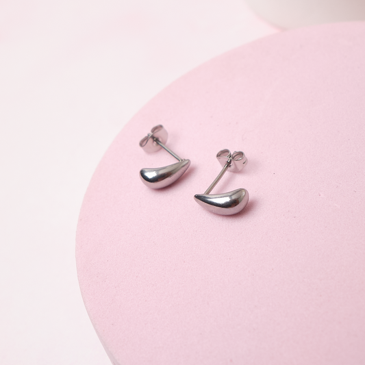 Aretes Gotita - Silver