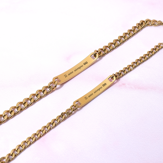 Pack - Pulseras Elyse - Gold - Personalizadas