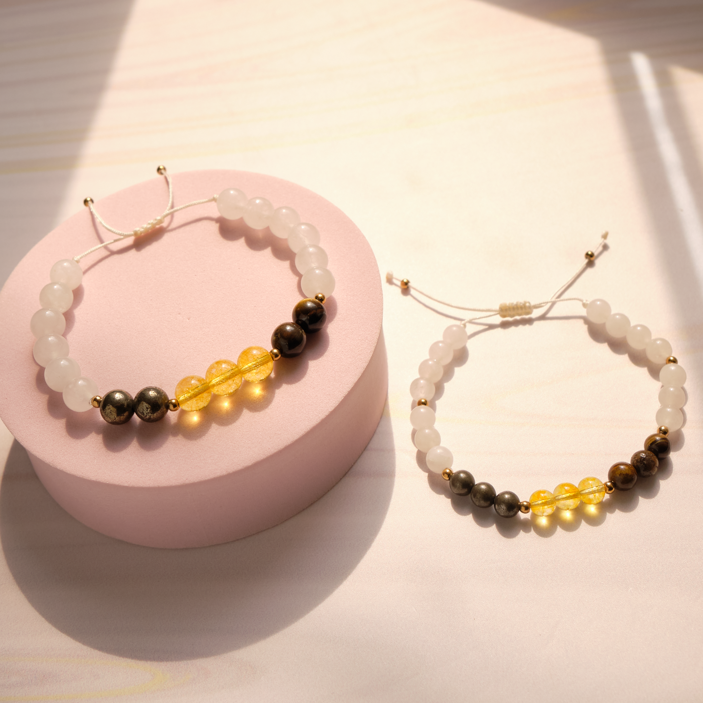 Pulsera de la Abundancia - Blanco