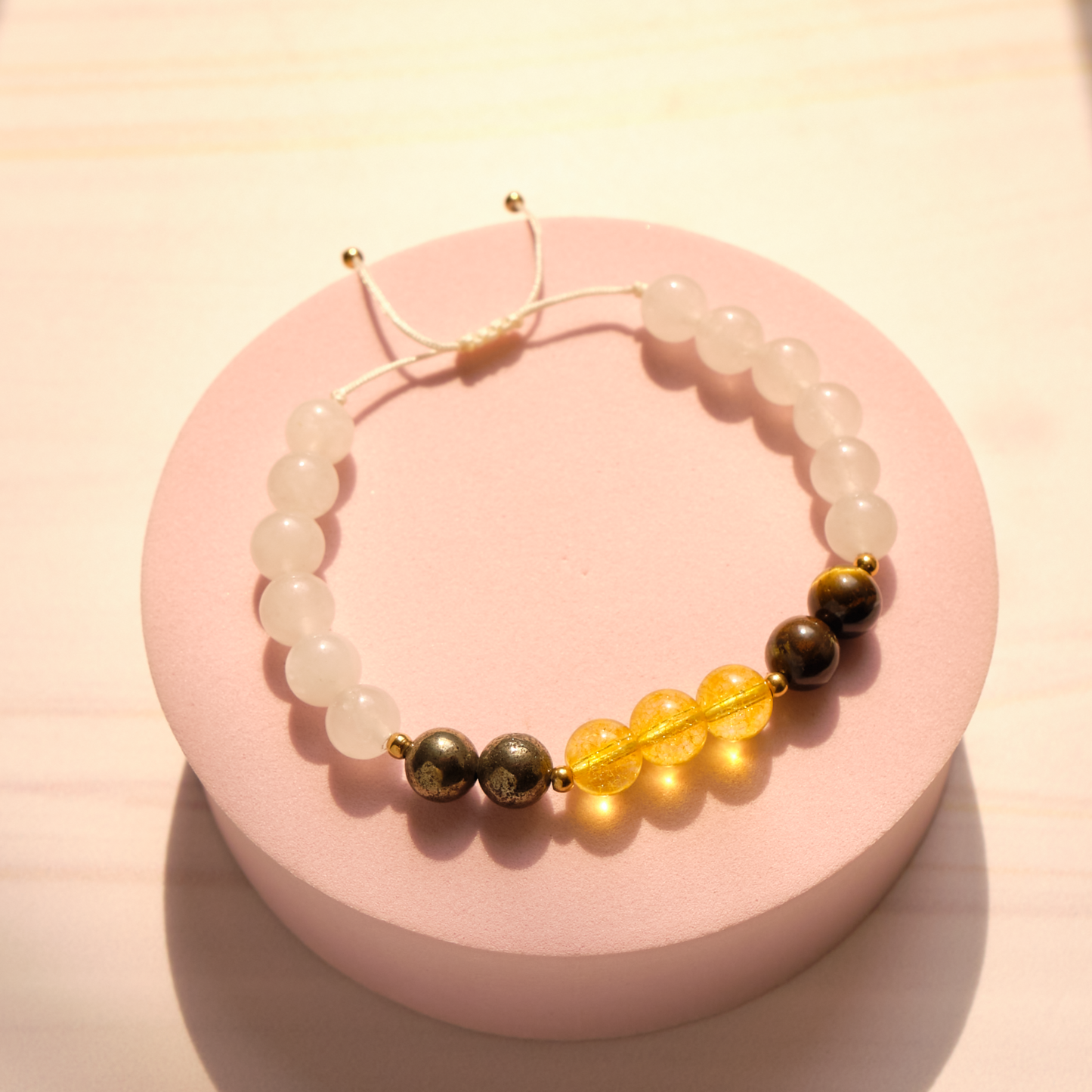 Pulsera de la Abundancia - Blanco