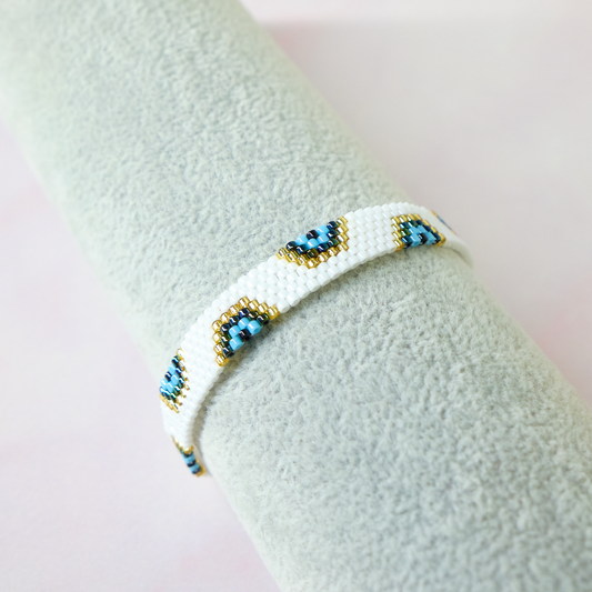 Pulsera Miyuki Ojo Turco