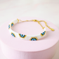 Pulsera Miyuki Ojo Turco
