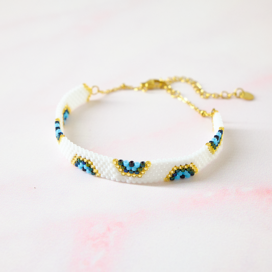 Pulsera Miyuki Ojo Turco