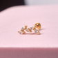 Piercing Tesa - Gold - 12x3mm