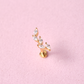 Piercing Tesa - Gold - 12x3mm