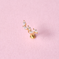 Piercing Tesa - Gold - 12x3mm