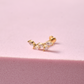 Piercing Tesa - Gold - 12x3mm