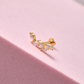 Piercing Tesa - Gold - 12x3mm