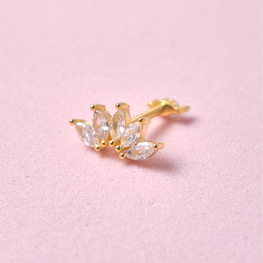 Piercing  Kady - Gold - 13x5mm