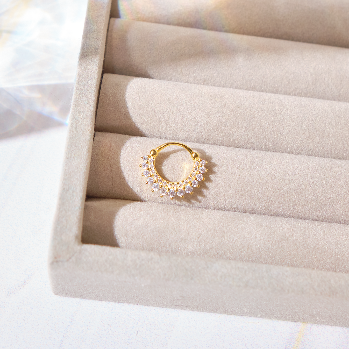 Piercing Sahara - Gold - 8mm