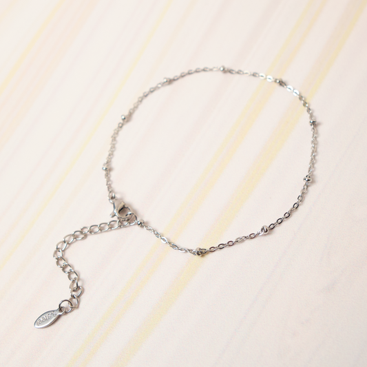 Tobillera Vale - Silver -2mm