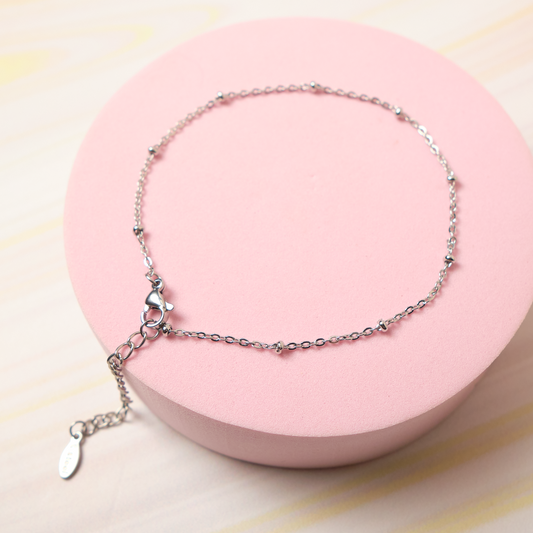Tobillera Vale - Silver -2mm