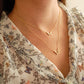 Collar Butterfly - Cristal - Gold