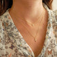 Set Collar & Pendientes Cross - Gold