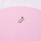 Piercing Mini Gota - Ópalo - Silver - 3mm