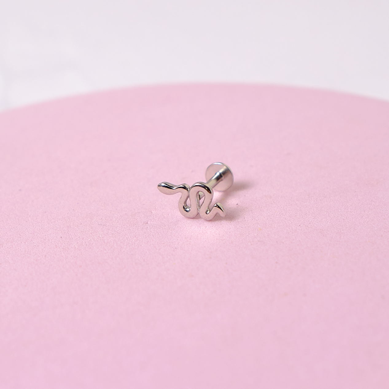 Piercing Mini Serpiente - Silver - 10x6 mm