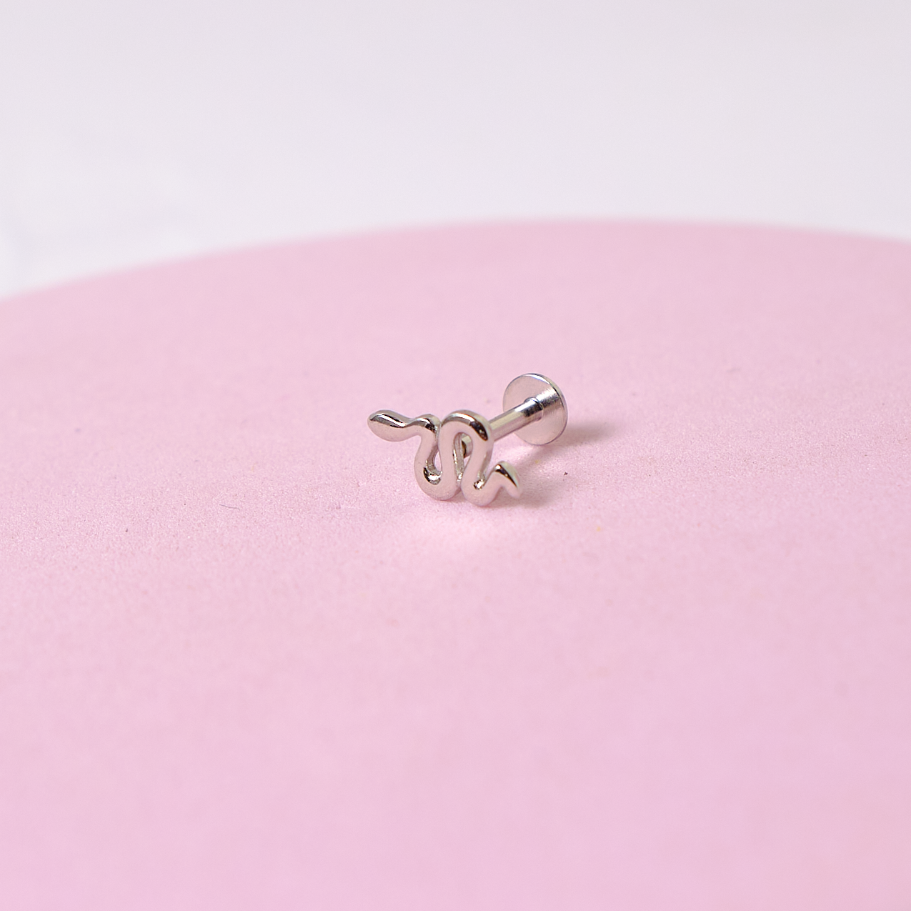 Piercing Mini Serpiente - Silver - 10x6 mm