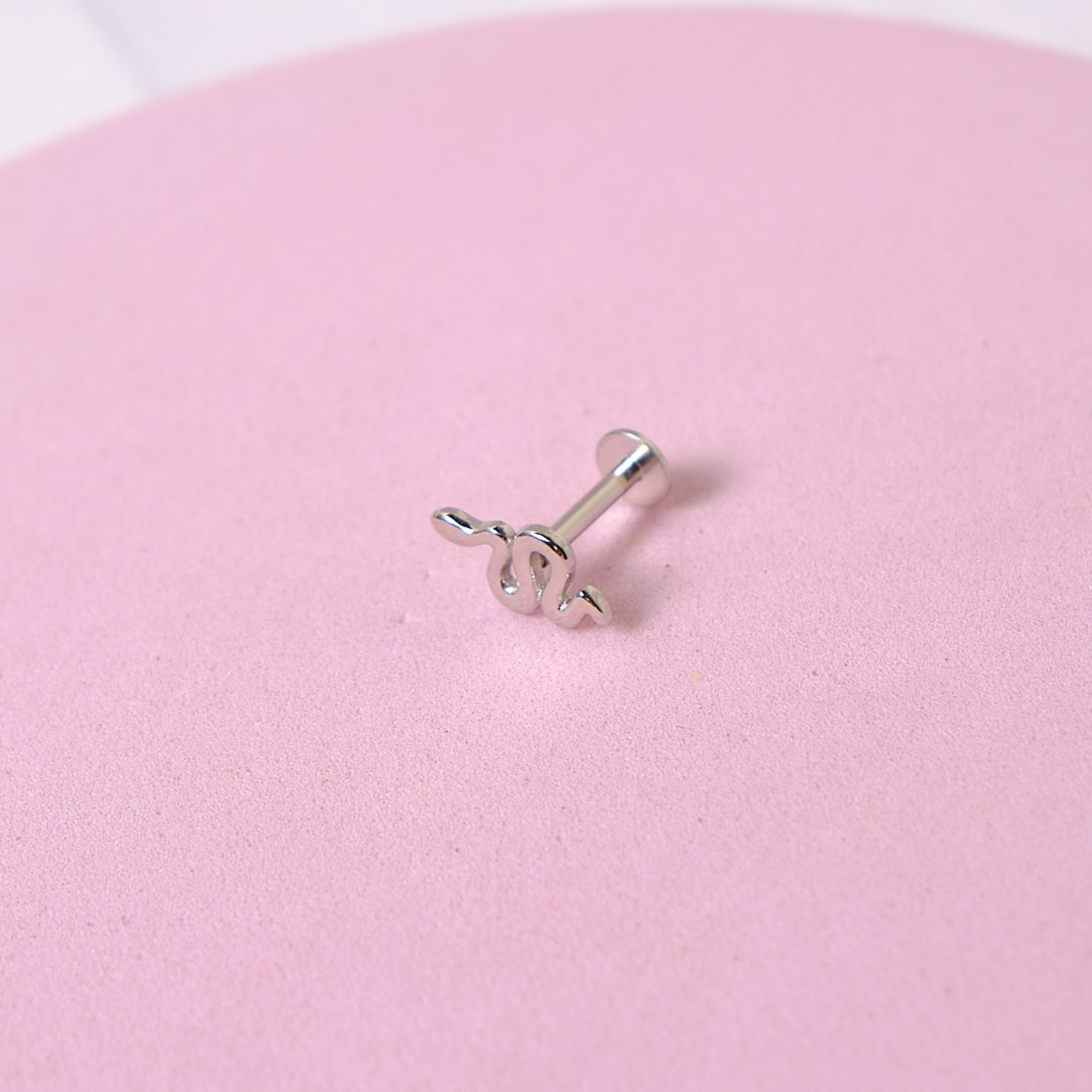 Piercing Mini Serpiente - Silver - 10x6 mm