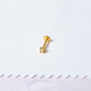 Piercing Valeria - Ópalo - Gold - 3mm