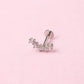 Piercing Casiopea - Silver - 10x3mm