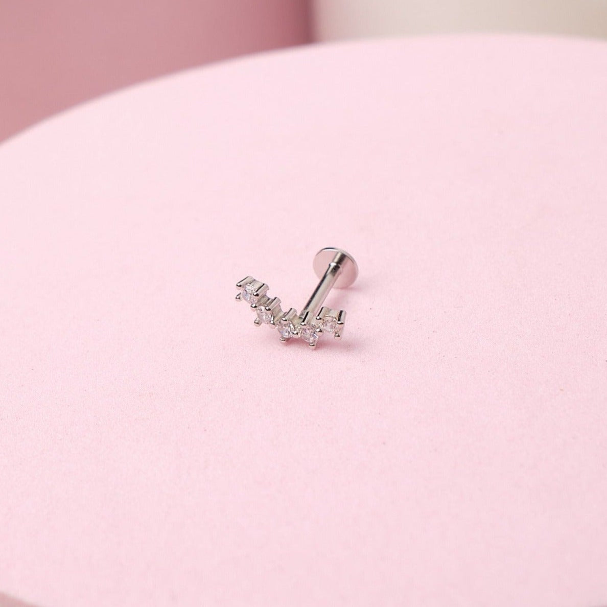 Piercing Casiopea - Silver - 10x3mm