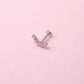 Piercing Casiopea - Silver - 10x3mm
